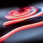 Tira LED 5 mts Flexible 24V 50W COB IP67 Rojo, Serie Profesional Tira LED 5 mts Flexible 24V 50W COB IP67 Rojo, Serie Profesional